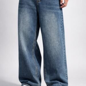DENIMS Men's Loose Fit Tint Baggy Jeans